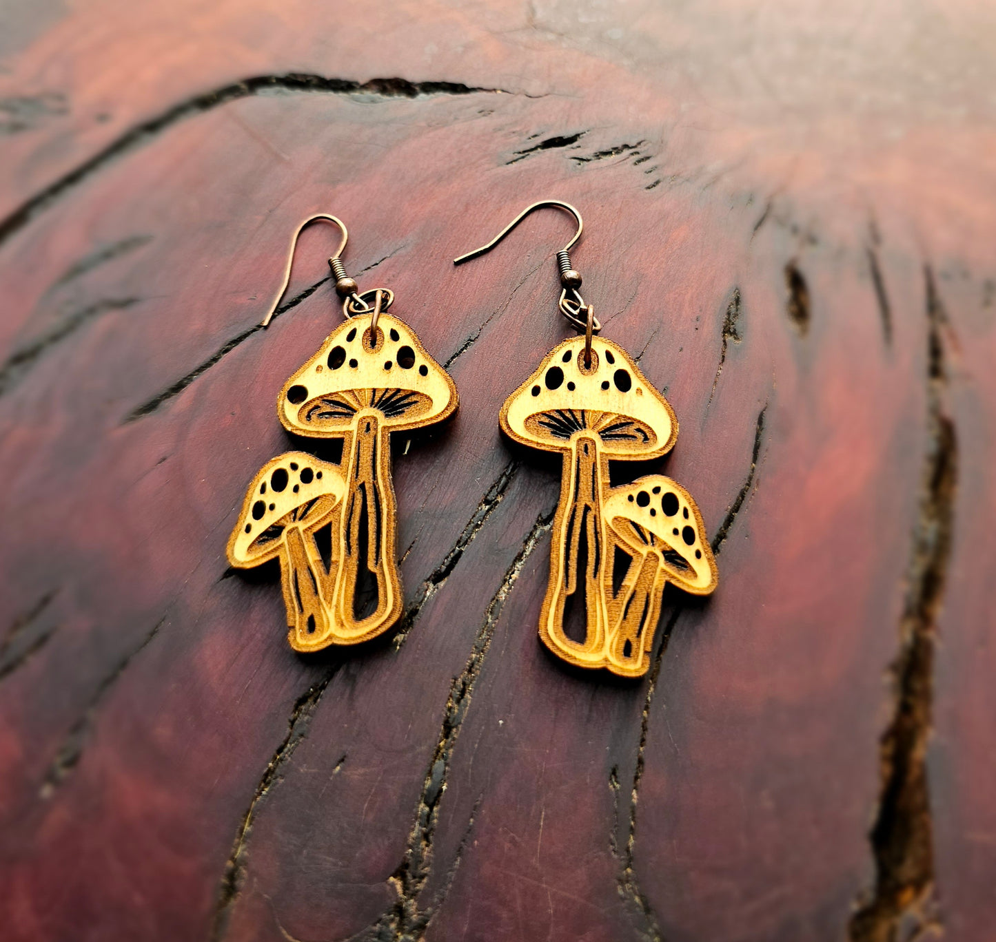 Mushroom Earings