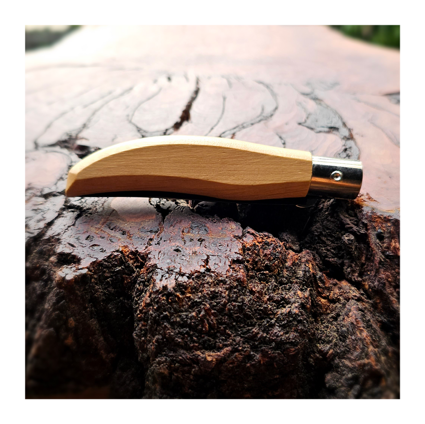 Iberica Titanium Dip Pocket Knife.